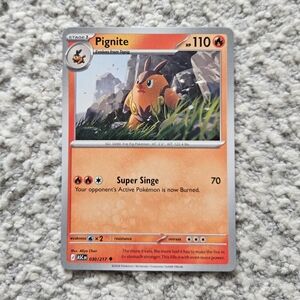 POKEMON TCG Card Pignite Ascended Heroes 030/217